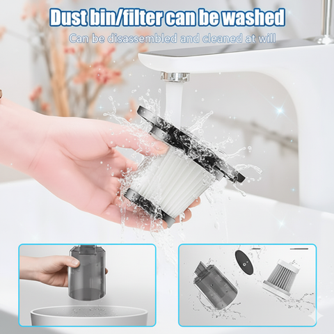 Helothera® Portable Air Duster Wireless Vacuum Cleaner