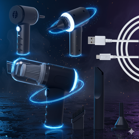 Helothera® Portable Air Duster Wireless Vacuum Cleaner